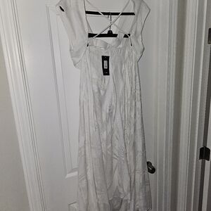 Mesh White Maxi Dress Bahama Baby Fashion Nova